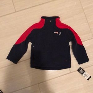 NWT Patriots fleece size 3T